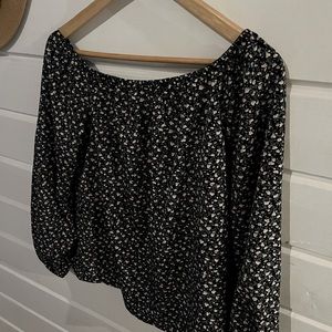 *SOLD* Shein off the shoulder floral blouse